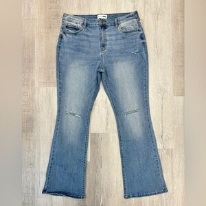 Fashion Nova Soft Stretch Flare Jeans - NEW - Size 18